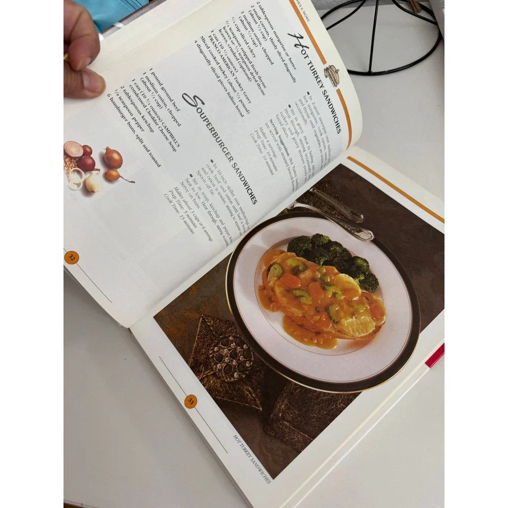Campbells Quick and Easy‎ Recipes Hardcover Cookbook 1995 ISBN 0517103370